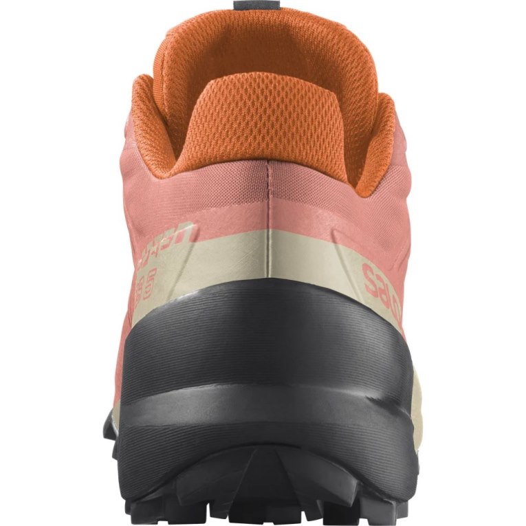 Pink / Orange Salomon Speedcross 5 Women's Trail Running Shoes | IE CQ6072